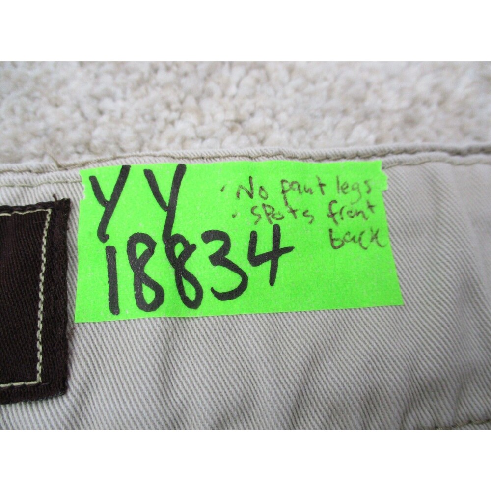 Abercrombie & Fitch Shorts Men Small 32 Brown Cargo Paratrooper Belted 32x10 * - Picture 12 of 16